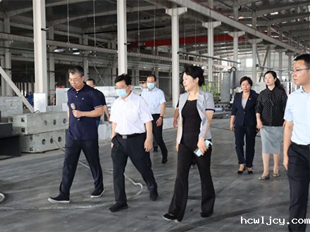 洛阳市长徐衣显一行莅临鸿元轴承新厂项目建设现场考察